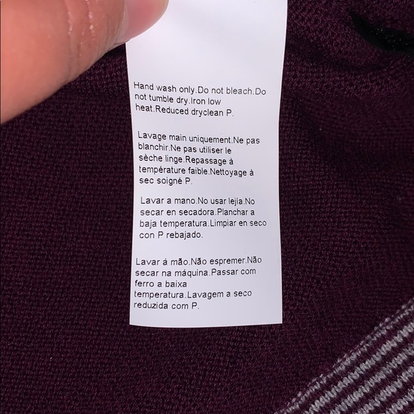 NWT Hugo Boss Half Zip Sweater, Small - Picture 5 of 10